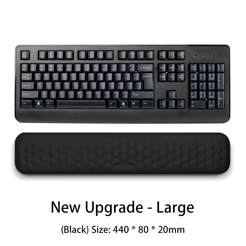 Keyboard Mouse Wrist Rest Ergonomic Office Typing Protect Relax Wrist Memory Foam Mouse Pad Computer Notebook Mouse Pad