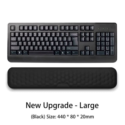 Keyboard Mouse Wrist Rest Ergonomic Office Typing Protect Relax Wrist Memory Foam Mouse Pad Computer Notebook Mouse Pad