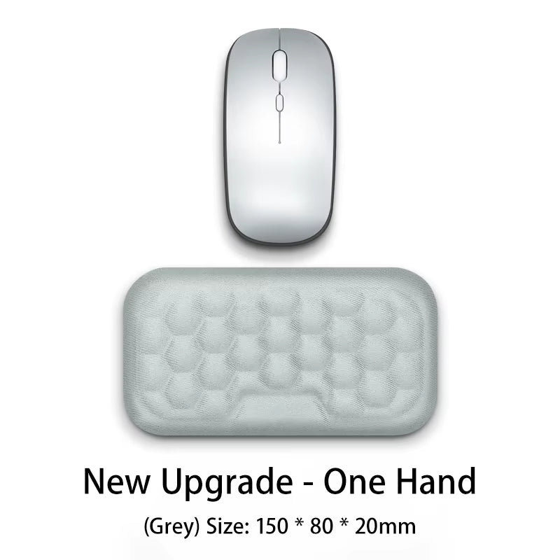 Keyboard Mouse Wrist Rest Ergonomic Office Typing Protect Relax Wrist Memory Foam Mouse Pad Computer Notebook Mouse Pad