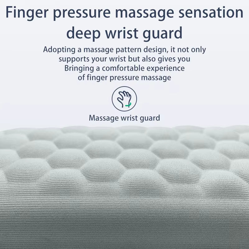 Keyboard Mouse Wrist Rest Ergonomic Office Typing Protect Relax Wrist Memory Foam Mouse Pad Computer Notebook Mouse Pad