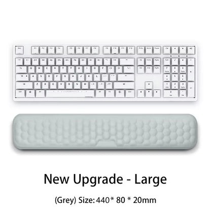 Keyboard Mouse Wrist Rest Ergonomic Office Typing Protect Relax Wrist Memory Foam Mouse Pad Computer Notebook Mouse Pad