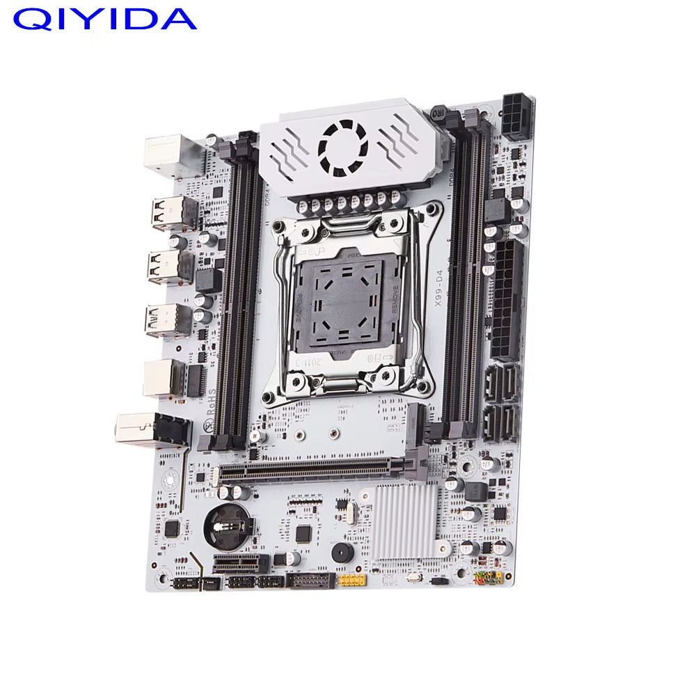 X99 Motherboard D4 TPM2.0 LGA 2011 3 with M.2 Slot Support X99 C612Chip DDR4 Memory SATA3.0 USB3.0 PCI16X