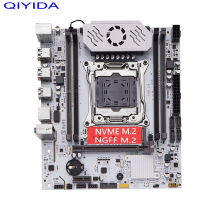 X99 Motherboard D4 TPM2.0 LGA 2011 3 with M.2 Slot Support X99 C612Chip DDR4 Memory SATA3.0 USB3.0 PCI16X