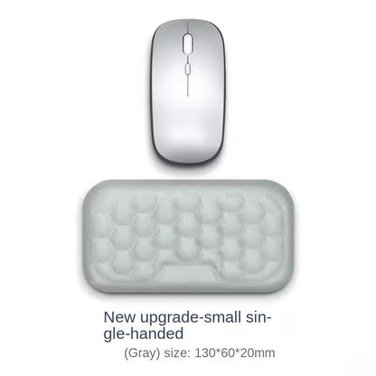 Keyboard Mouse Wrist Rest Ergonomic Office Typing Protect Relax Wrist Memory Foam Mouse Pad Computer Notebook Mouse Pad