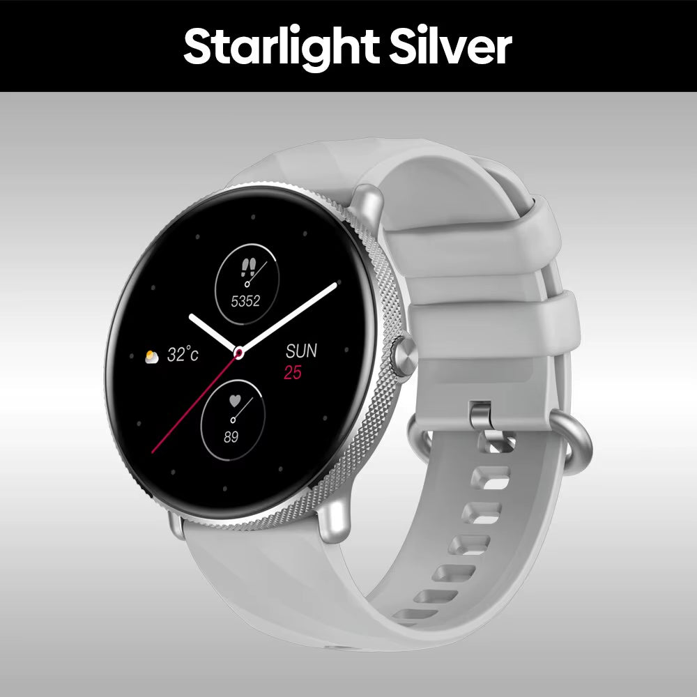 GTR 3 Pro Voice Calling Smart Watch 1.43" AMOLED Display 316L Stainless Steel Frame Fitness Tracking Smartwatch