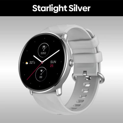 GTR 3 Pro Voice Calling Smart Watch 1.43" AMOLED Display 316L Stainless Steel Frame Fitness Tracking Smartwatch