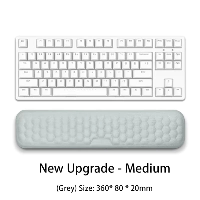 Keyboard Mouse Wrist Rest Ergonomic Office Typing Protect Relax Wrist Memory Foam Mouse Pad Computer Notebook Mouse Pad