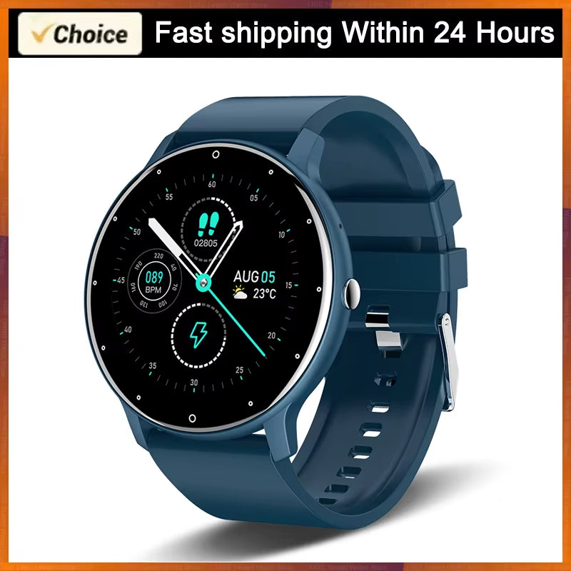 2026 Smart Watch Women Men Ladies Gift Sport Fitness Men Watches Heart Rate Monitor Waterproof Smartwatch for Android IOS