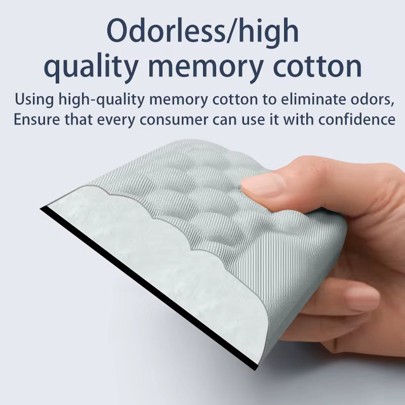 Keyboard Mouse Wrist Rest Ergonomic Office Typing Protect Relax Wrist Memory Foam Mouse Pad Computer Notebook Mouse Pad