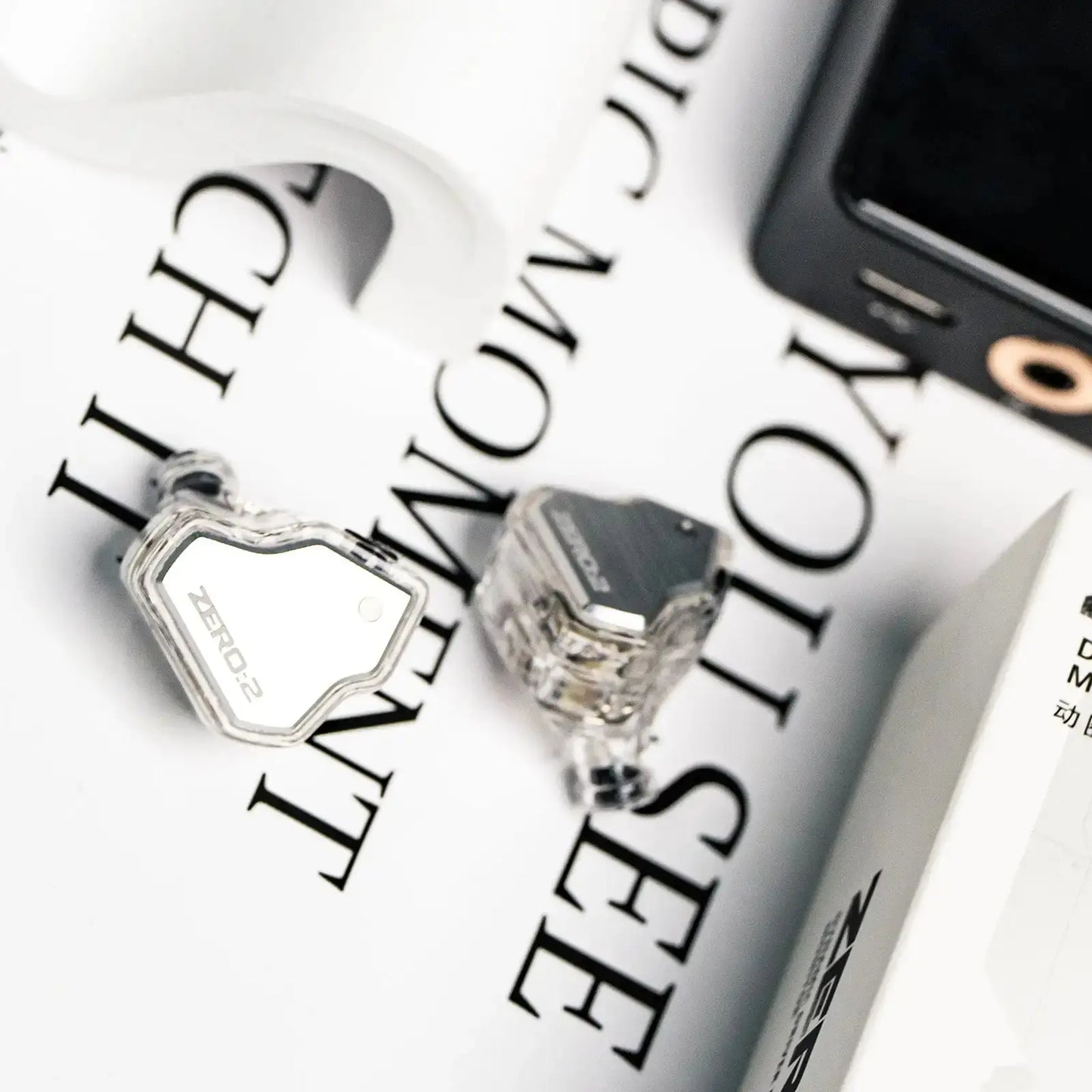 7Hz X Crinacle Zero 2 Updated 10Mm Dynamic Driver IEM Wired Earbuds Earphones Gaming Earbuds with OFC IEM Cable for Musician