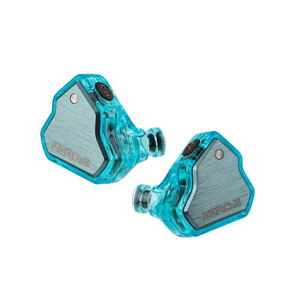 7Hz X Crinacle Zero 2 Updated 10Mm Dynamic Driver IEM Wired Earbuds Earphones Gaming Earbuds with OFC IEM Cable for Musician