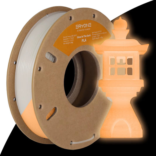200G PLA Filament Glow in the Dark Premium 3D Print（Absorbs Sunlight or Daylight）,200G Pla Filament Glow in the Dark